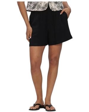 Object Objsanne Hw Wide Shorts - Schwarz