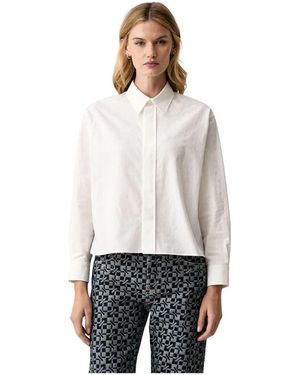 KENZO Overhemden ,Wit ,Katoen Gram Shirt