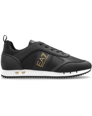 EA7 Sportschuhe Mit Logo - Schwarz