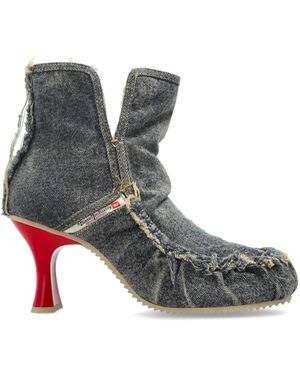 DIESEL Heeled Boots - Gris