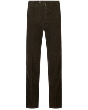 Kiton Straight Trousers - Noir
