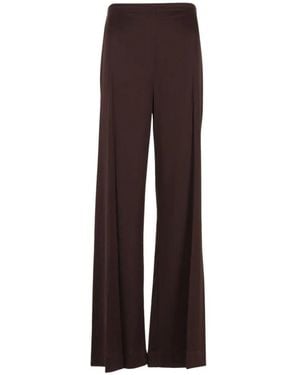 STAUD Stroll Silk Pant - Braun