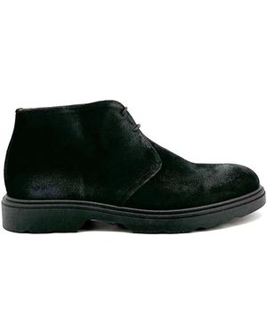 DUCA DI MORRONE Lace-Up Boots - Nero