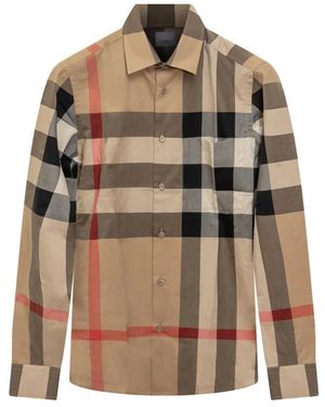 Burberry Casual Shirts - Marrone