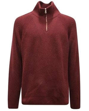 Brooksfield Turtlenecks - Red