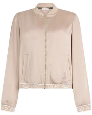 Liu Jo Jassen ,Bruin ,Bomber - Naturel