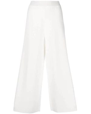 Malo Wide Trousers - White