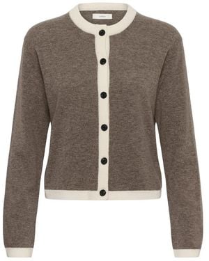 Inwear Truien & Vesten ,Bruin ,Katoen Cardigan - Groen