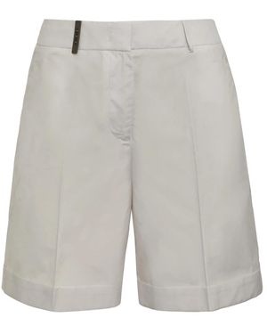 ショートパンツ Peserico Tailored Bermuda Shorts With Cuffed Hem Peserico Tailored Bermuda Shorts With Cuffed Hem | THE LIST