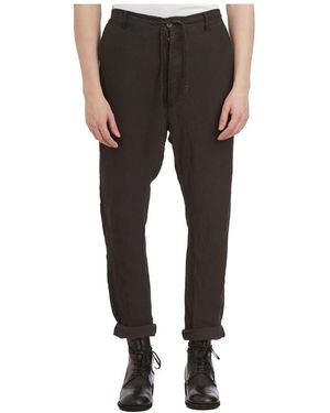 Poeme Bohemien Slim-Fit Trousers - Noir