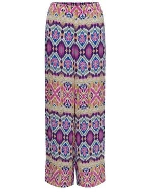 ONLY Wide Trousers - Purple
