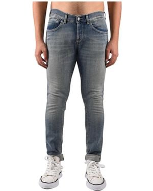 Dondup Slim-Fit Jeans - Blauw