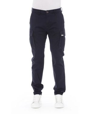 Baldinini Slim-Fit Pants - Blue