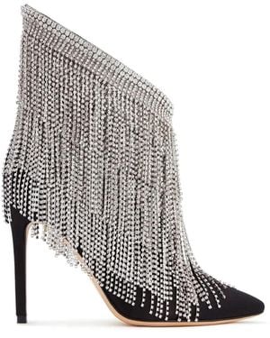 Sophia Webster Xena Ankle Boots - Grey