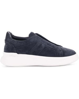 Hogan Schoenen ,Blauw ,Leer H580 Slip-On Sneaker