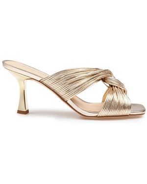 Michael Kors Heeled Mules - Metallic