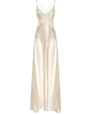 Alberta Ferretti Maxi Dresses - Metallic