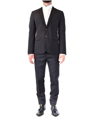 DSquared² Single Breasted Suits - Black