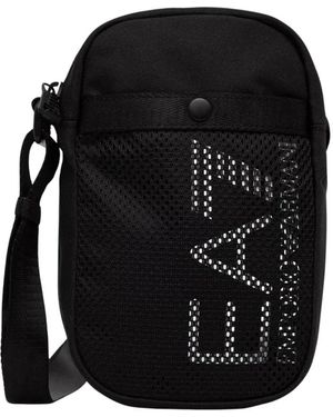 EA7 Tassen ,Zwart ,Polyester Heuptas Van Technisch Textiel