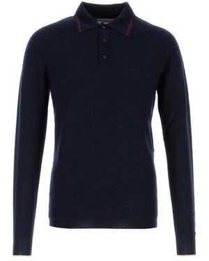 Balenciaga Round-Neck Knitwear - Blue