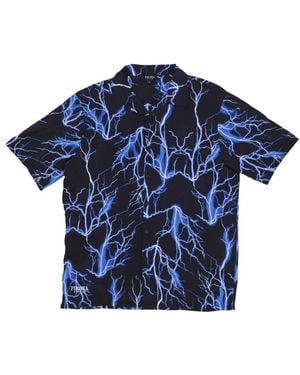 PHOBIA ARCHIVE Short Sleeve Shirts - Blue