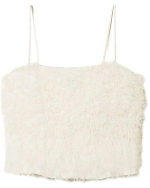 Twinset Sleeveless Tops - Natural