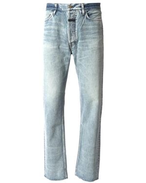 Fear Of God Straight Jeans - Blue