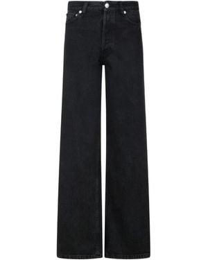 A.P.C. Zwarte Cropped Jeans