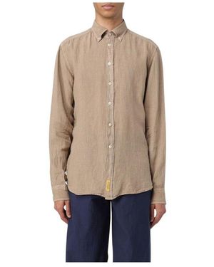 B.D. Baggies Casual Leinen Langarmhemd - Natur