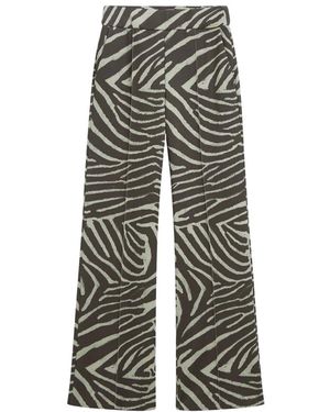 Cinque Wide Trousers - Grigio
