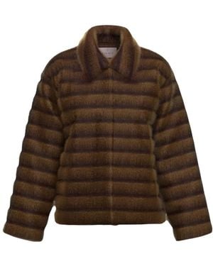 Marella Jassen ,Bruin ,Polyester Agio Jas