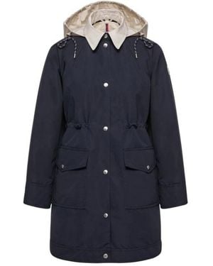 Moncler Begonia 3-In-1 Kapuzen-Longdaunenjacke - Blau