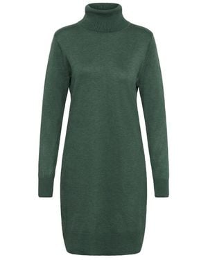 Saint Tropez Milasz Rollneck Dress - Groen