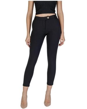 Rinascimento Cropped hose mit taschen - Schwarz