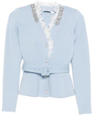 Self-Portrait Cardigans - Blauw