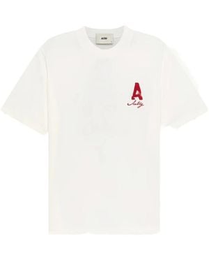 Autry T-Shirt Met Ronde Hals - Wit