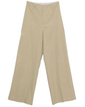 Alysi Straight Trousers - Neutre