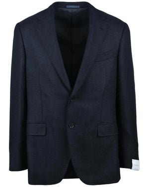 Caruso Stondato Jas - Blauw