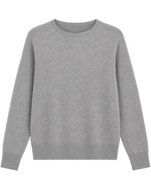 Kangra Raffinata Pullover Mit Rundhalsausschnitt - Grau