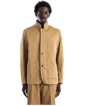 Moncler Jassen ,Katoen Shirt-Jacket Jouere - Metallic