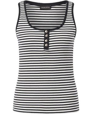 Anine Bing Sleeveless Tops - Nero