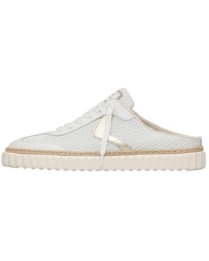 Voile Blanche Mules - White