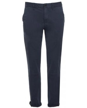 Calvin Klein Slim-Fit Trousers - Blue