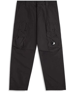 C.P. Company Straight Trousers - Grey