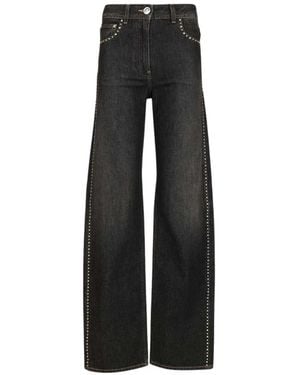 Versace Wide Jeans - Black