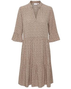 Saint Tropez Midi Dresses - Natural