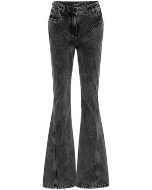 Mugler Flared Jeans - Black