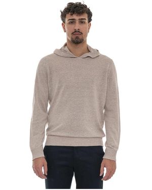 Gran Sasso Rundhals-Pullover - Grau