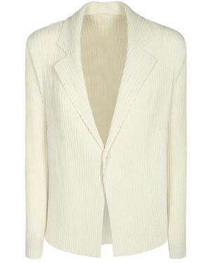 Issey Miyake Blazers - Neutro