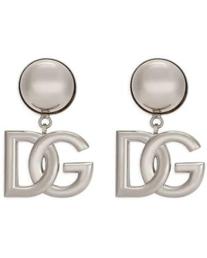 Dolce & Gabbana Accessoires ,Grijs ,Oorbellen Argento Palladio 87655 - Metallic
